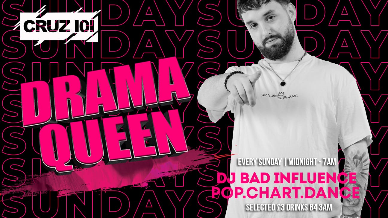 Drama Queen flyer