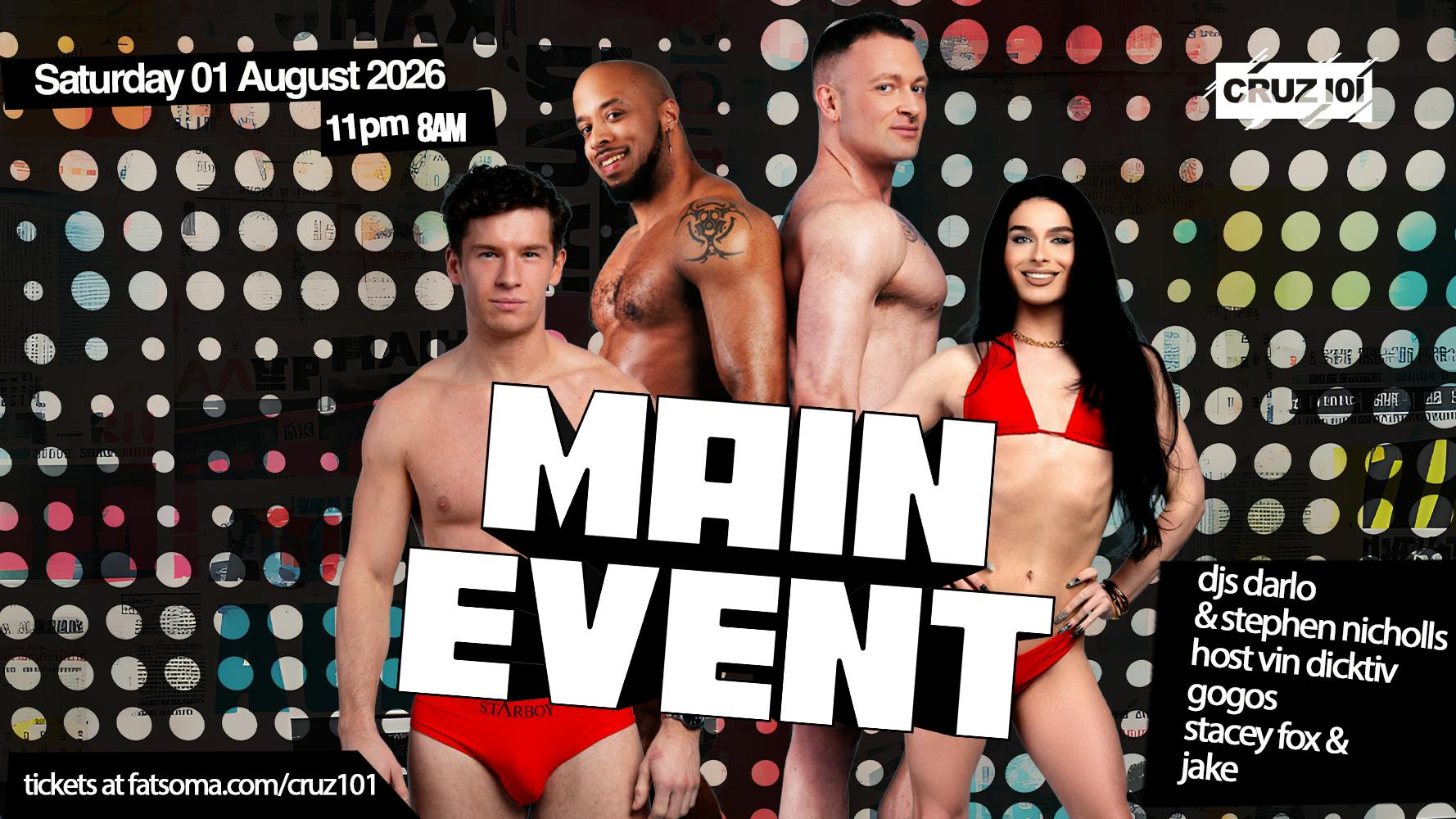 Main Event flyer